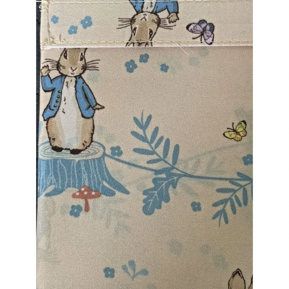 The World Of Peter Rabbit Beatrix Potter Set of 2 Yellow Standard Pillowcases
